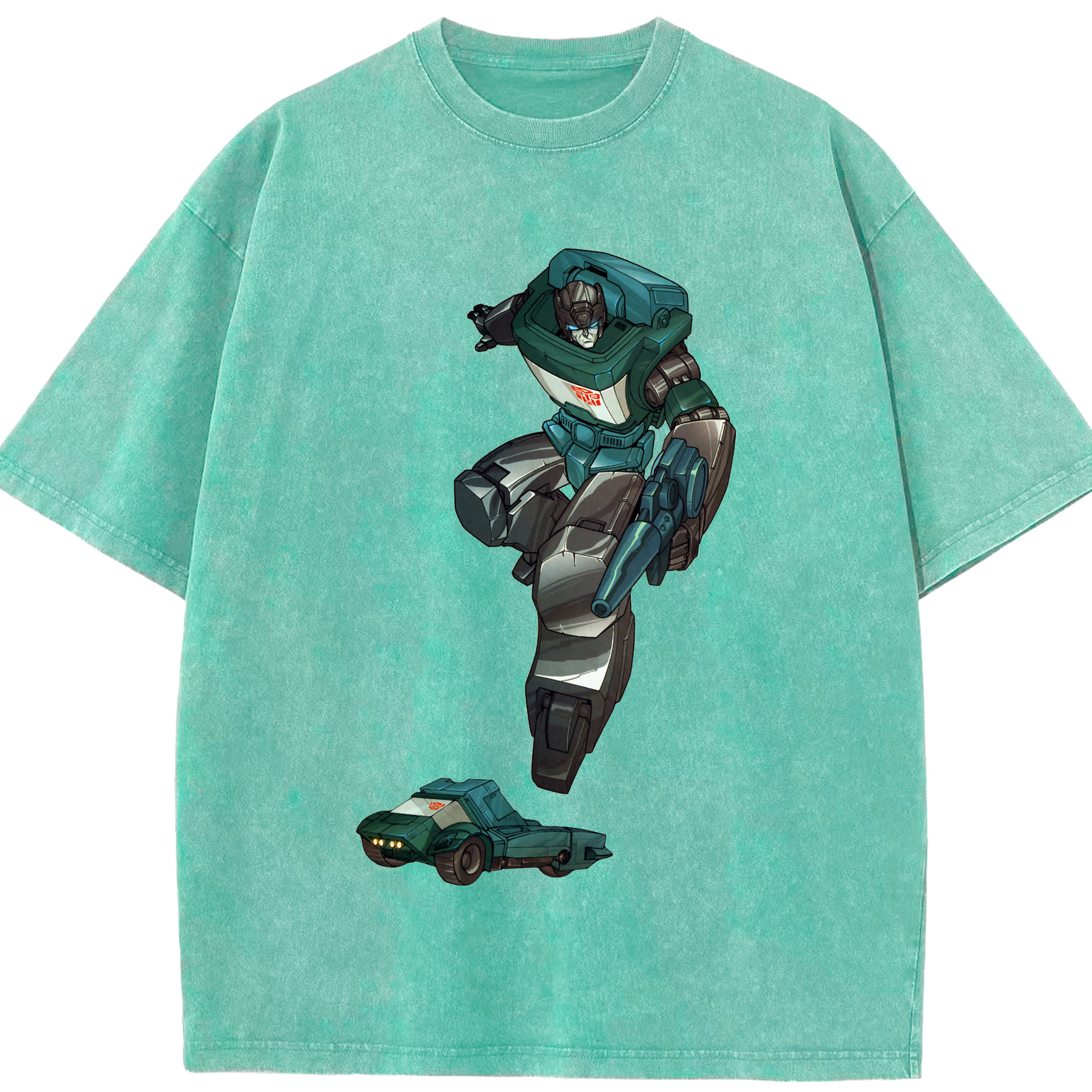（画像用）  綿100% ヴィンテージ風 半袖Tシャツ（フロントプリント）